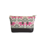 Cosmetic Clutch in Pink Elephants