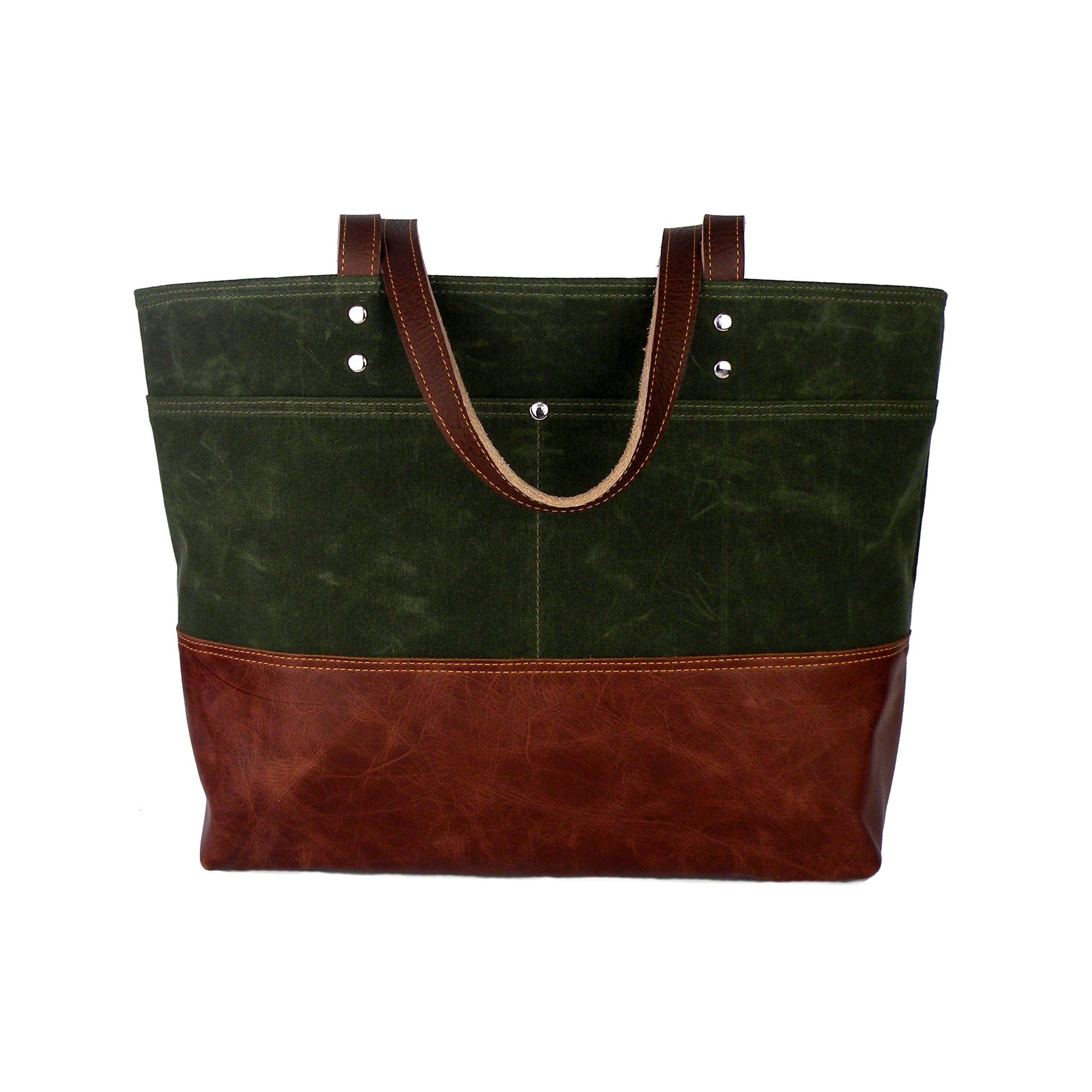 Red Staggerwing Carryall Tote in Olive Green – Red Staggerwing