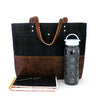 Carryall Tote in Blackwatch Plaid Waxed Canvas