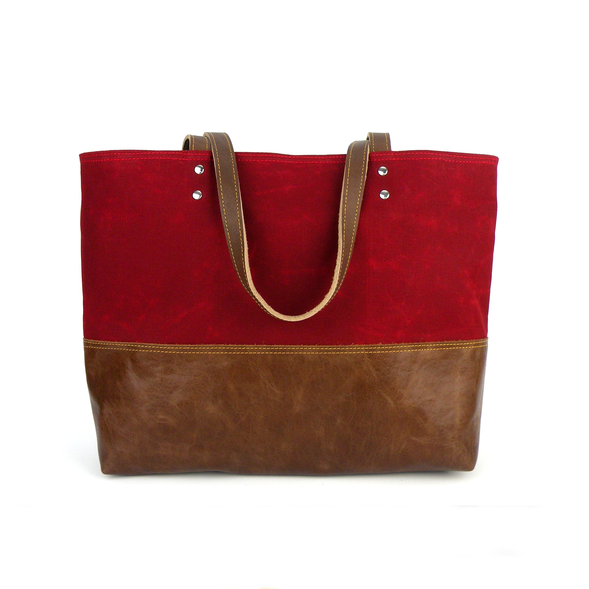 【Rest&Recreation】24SS★ RR CANVAS TOTE BAG Large Recycled Canvas Tote Bag W/Laminated Interior - RC890